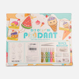 Kids Diy Gel Painting Set-Ice Cream Design Art Activity