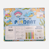 Kids Diy Gel Painting Set-Marine Design Art Activity