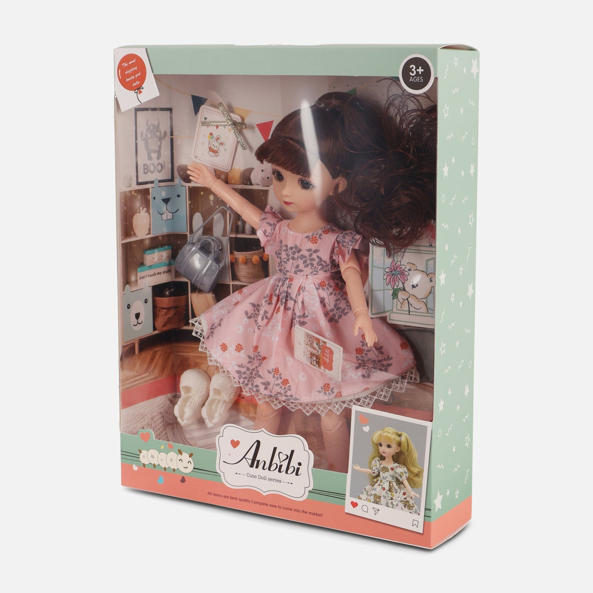 Doll Toy Set For Girls With Accessories