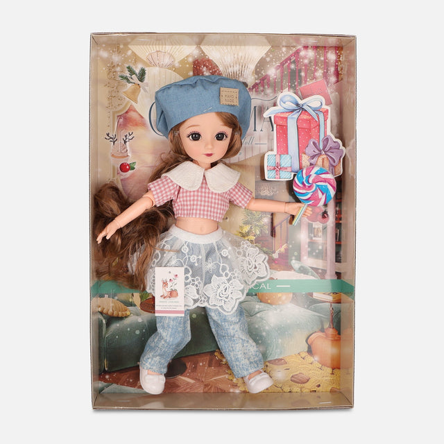 Doll Toy Set For Girls With Accessories