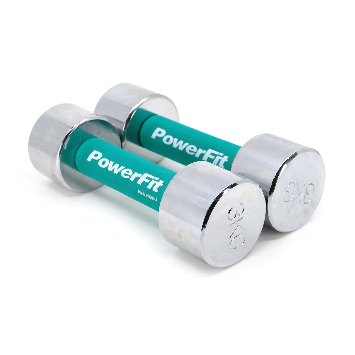 Chromed Dumbbell With Foam Handle