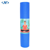 PVC YOGA MAT JY-YM602 (BLUE - 173*61*0.6 CM)
