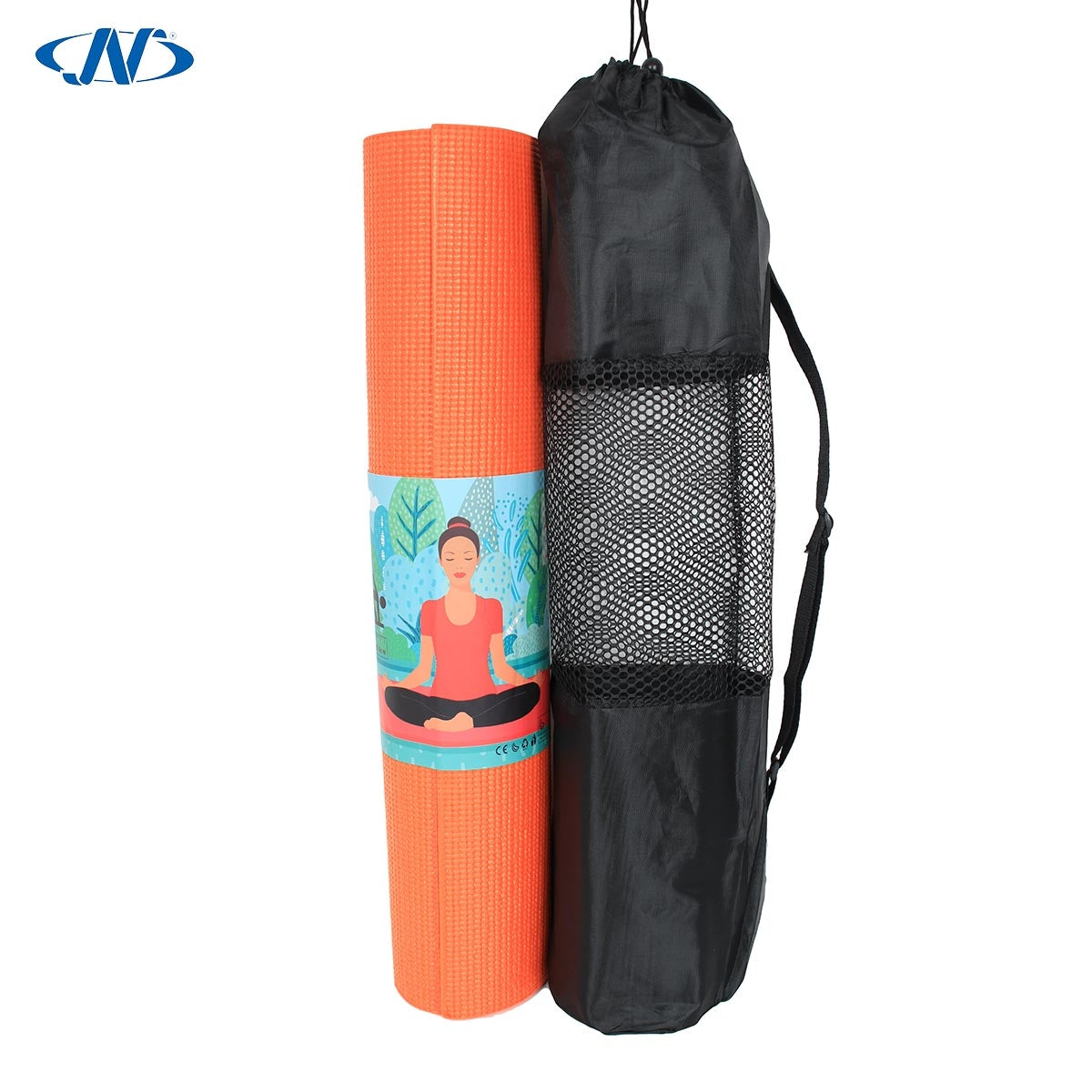 YOGA MAT (ORANGE -173*61*0.6 CM)