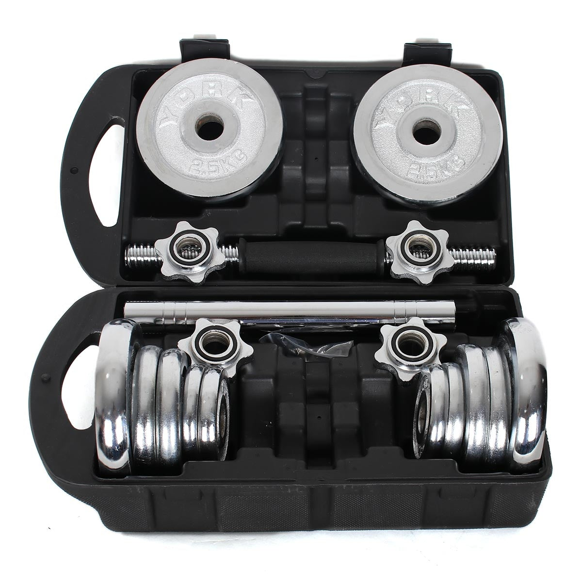 Chromed Dumbbell Set 20KGS