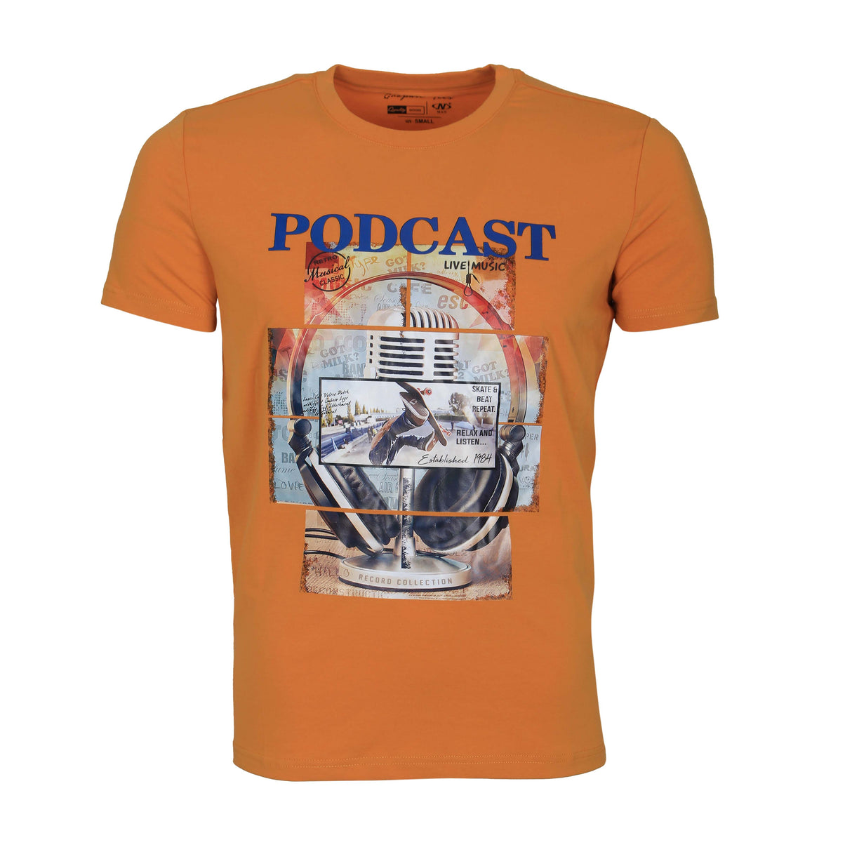 MEN T-SHIRT ROUND NECK