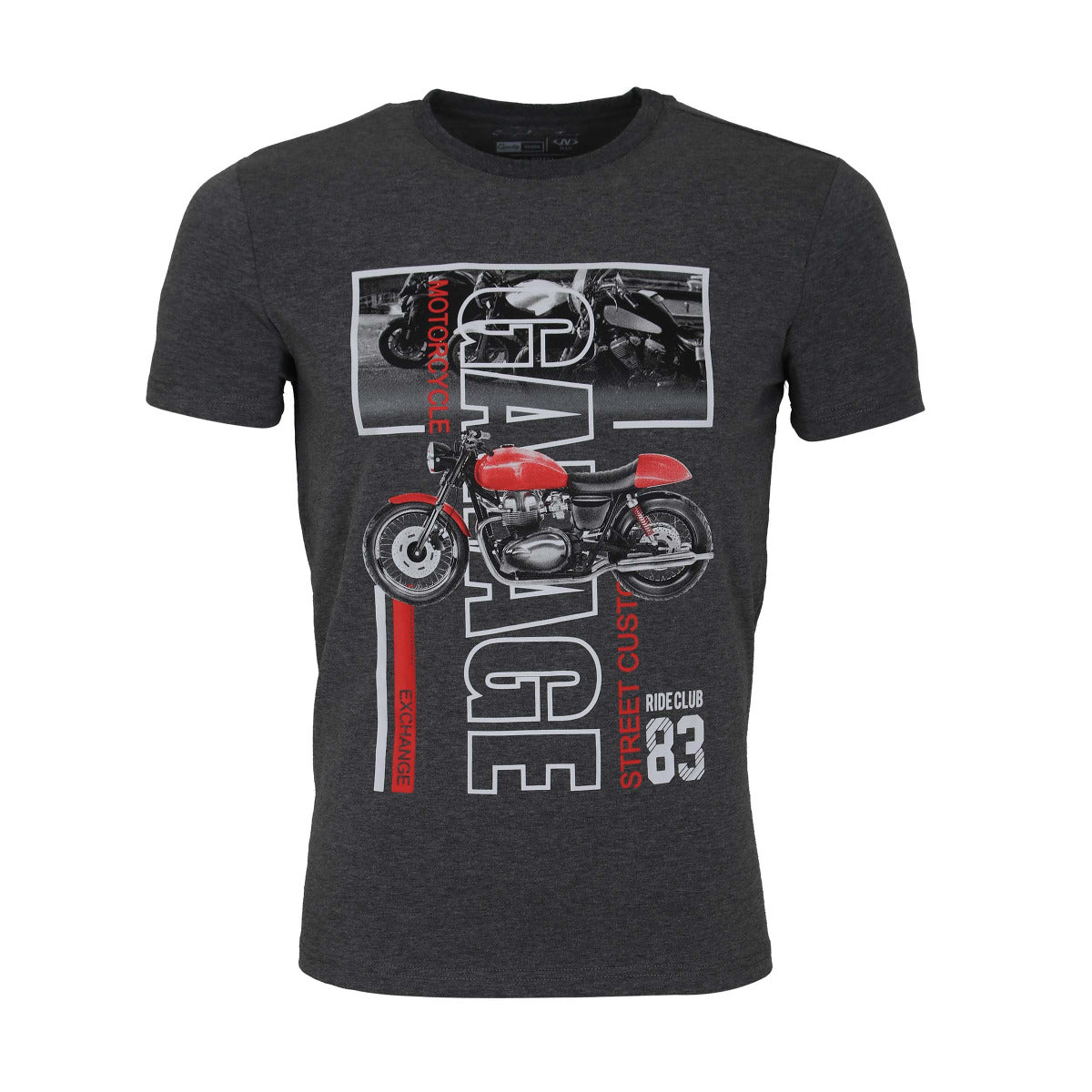 MEN T-SHIRT ROUND NECK