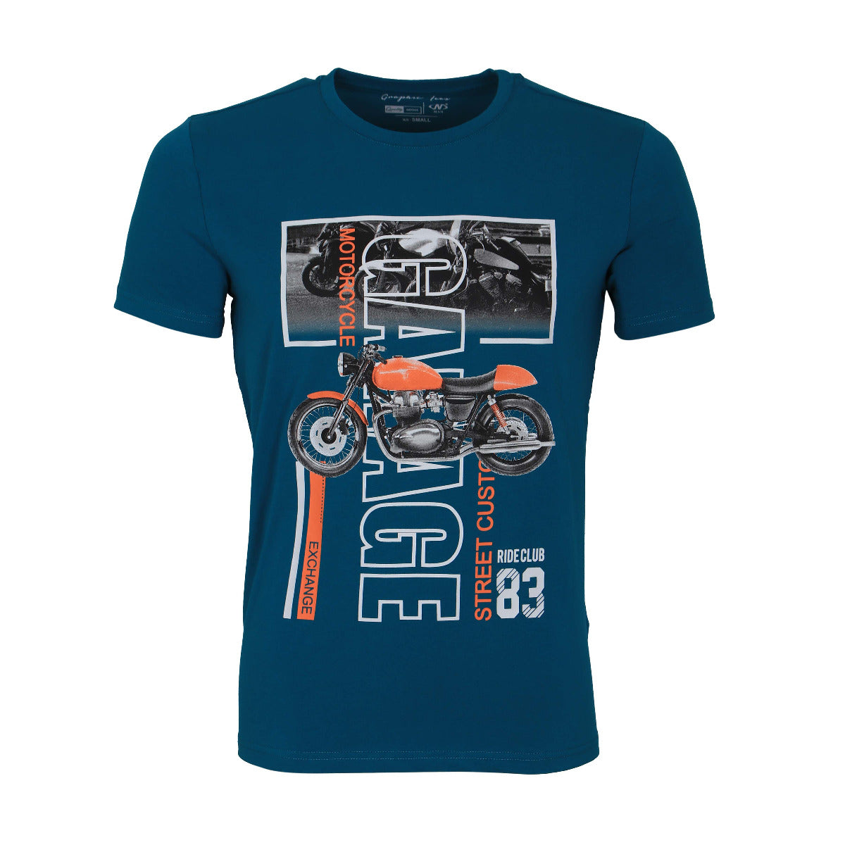 MEN T-SHIRT ROUND NECK