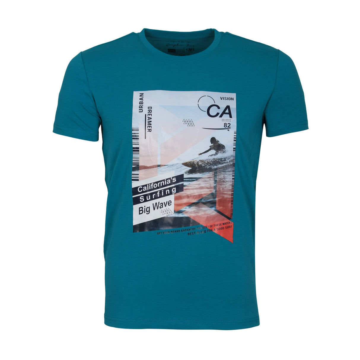 MEN T-SHIRT ROUND NECK